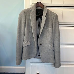 Gray blazer